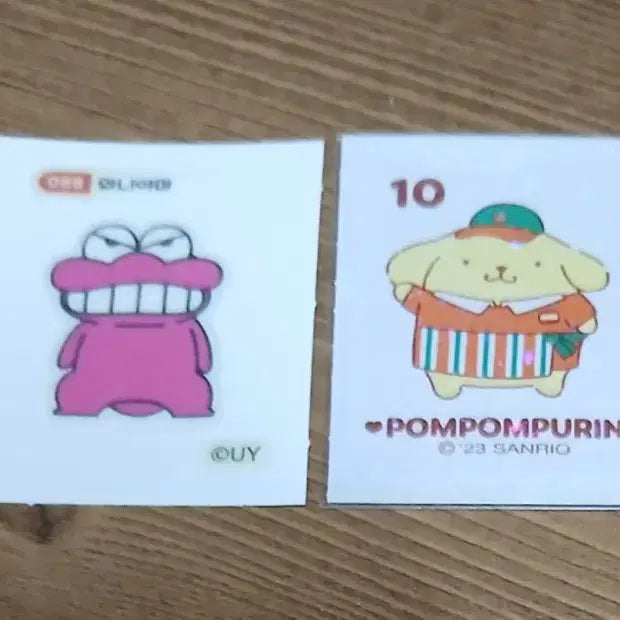 [BUNJANG] Sanrio Crayon Shin-chan Ttibu Seal (Wani-yama, Pompompurin) / 짱구띠부씰 산리오띠부씰 1개 선택 와니야마 폼폼푸린
