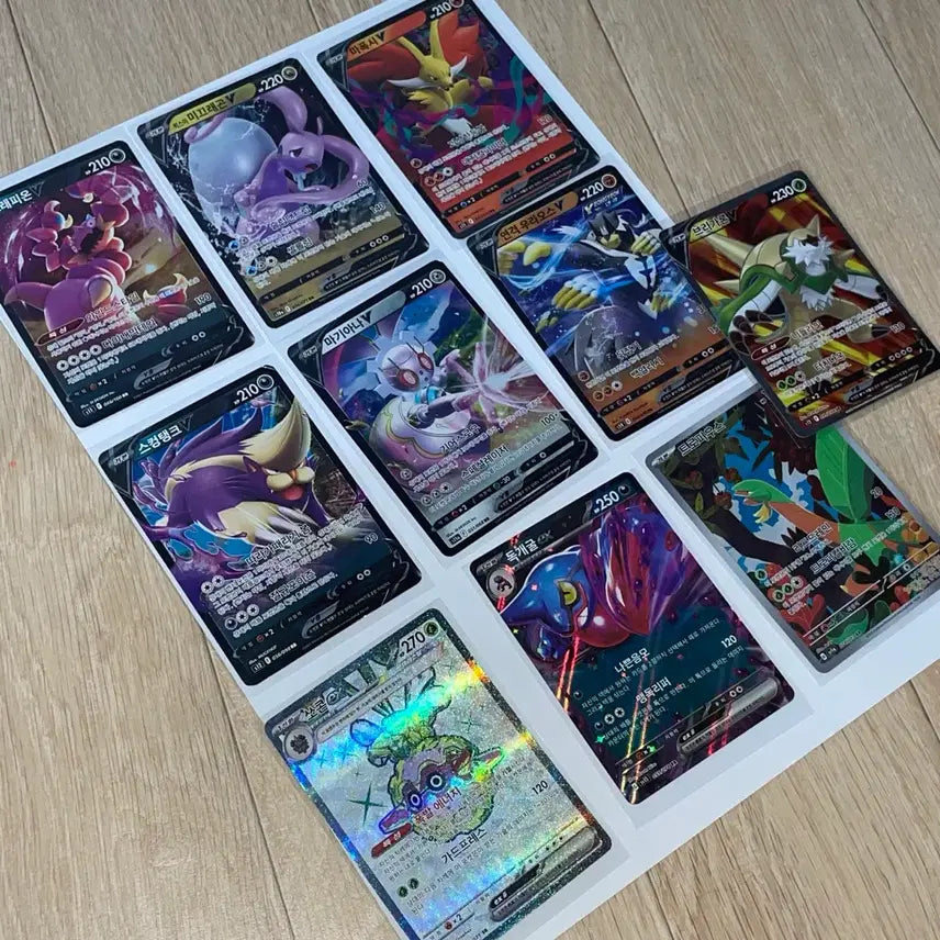 [BUNJANG] Pokemon Cards Bundle Set (SR, SAR Included) / 포켓몬카드 SR SAR 포함 28장 대량 일괄 판매 급처