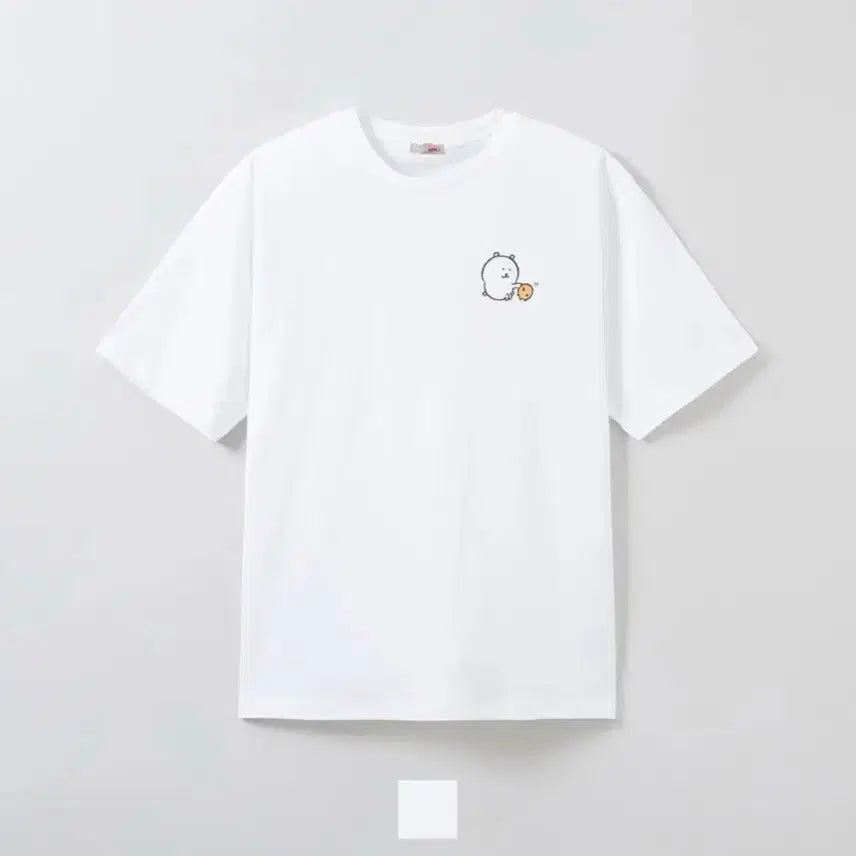 [BUNJANG] SPAO Nodding Bear Korokke T-Shirt (S, White, Korean Exclusive) / 미개봉 농담곰 고로케 티셔츠 s 한국한정 스파오