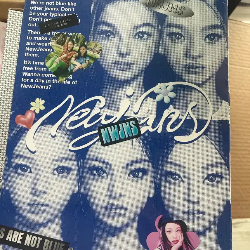 [BUNJANG] NewJeans Blue Book Sealed Group Set / 뉴진스 블루북 미개봉 단체