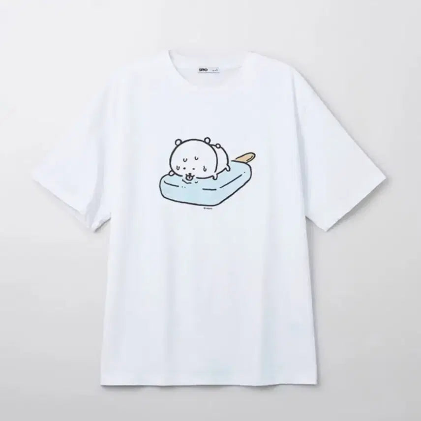 [BUNJANG] SPAO Ice Cream Nunchigom Summer T-Shirt M Size / [미개봉] M 아이스크림 담곰이 여름 반팔 티셔츠 농담곰 캐릭터 스파오
