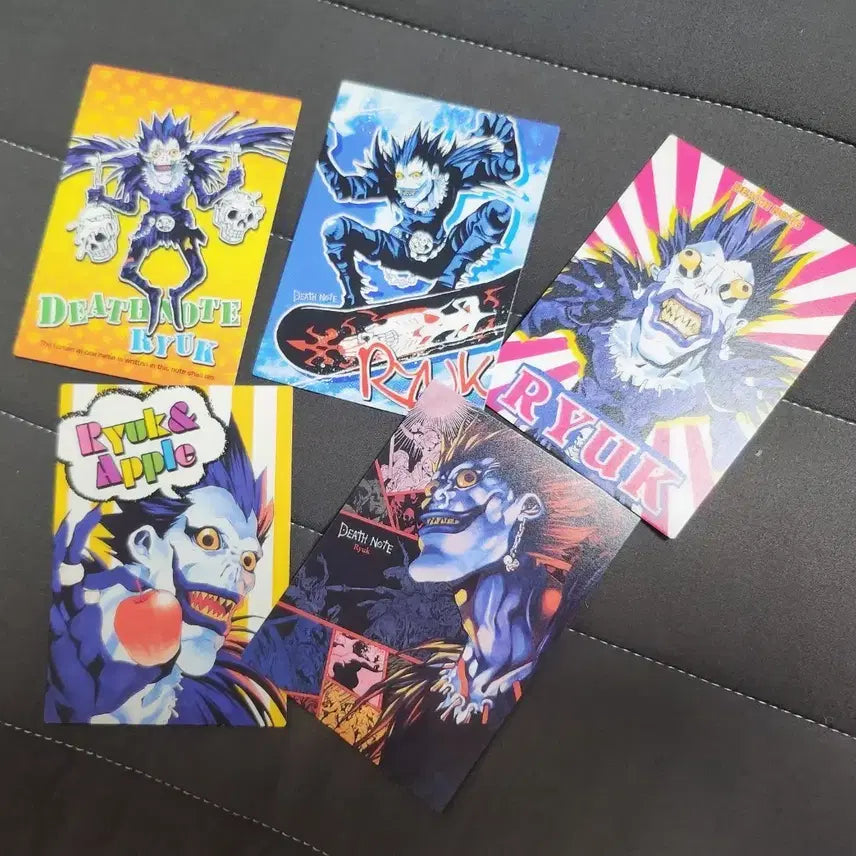 [BUNJANG] Death Note Ryuk Trading Card Bundle Set / 데스노트 류크 트레카 트레이딩 카드 일괄