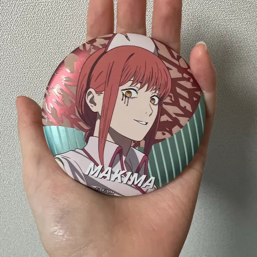 [BUNJANG] Chainsaw Man Makima Chinese Exclusive Can Badge / 체인소맨 마키마 캔뱃지 중국한정