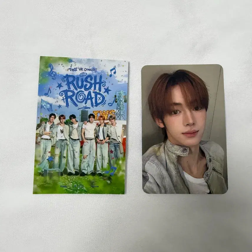 [BUNJANG] TWS RUSH ROAD VR Concert HanJin Special Edition Photocard 1st Round / 투어스 VR 콘서트 러쉬로드 한진 특전 포카 1차 RUSH ROAD