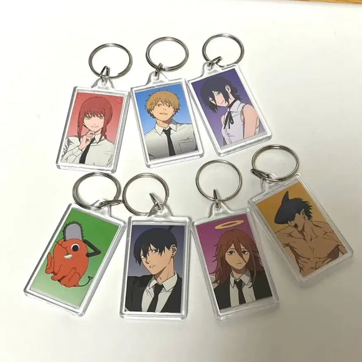 [BUNJANG] Chainsaw Man: Rezê Arc - Special Edition Photo Acrylic Keychain / 채인소맨 레제편 특전 증명사진 키링