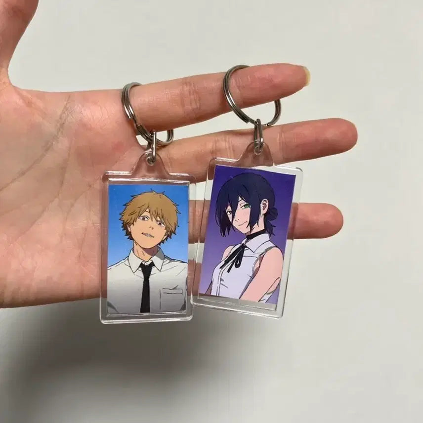 [BUNJANG] Chainsaw Man: Rezê Arc - Special Edition Photo Acrylic Keychain / 채인소맨 레제편 특전 증명사진 키링