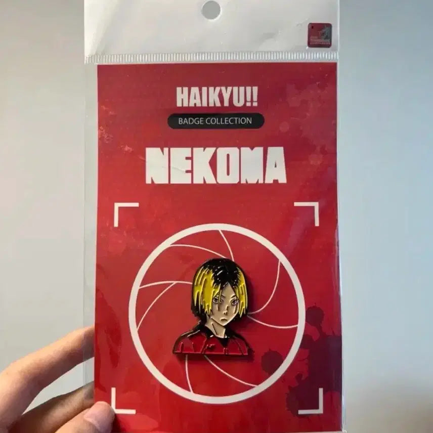 [BUNJANG] Haikyuu!! Kozume Kenma Metal Badge / 하이큐 켄마 메탈 뱃지