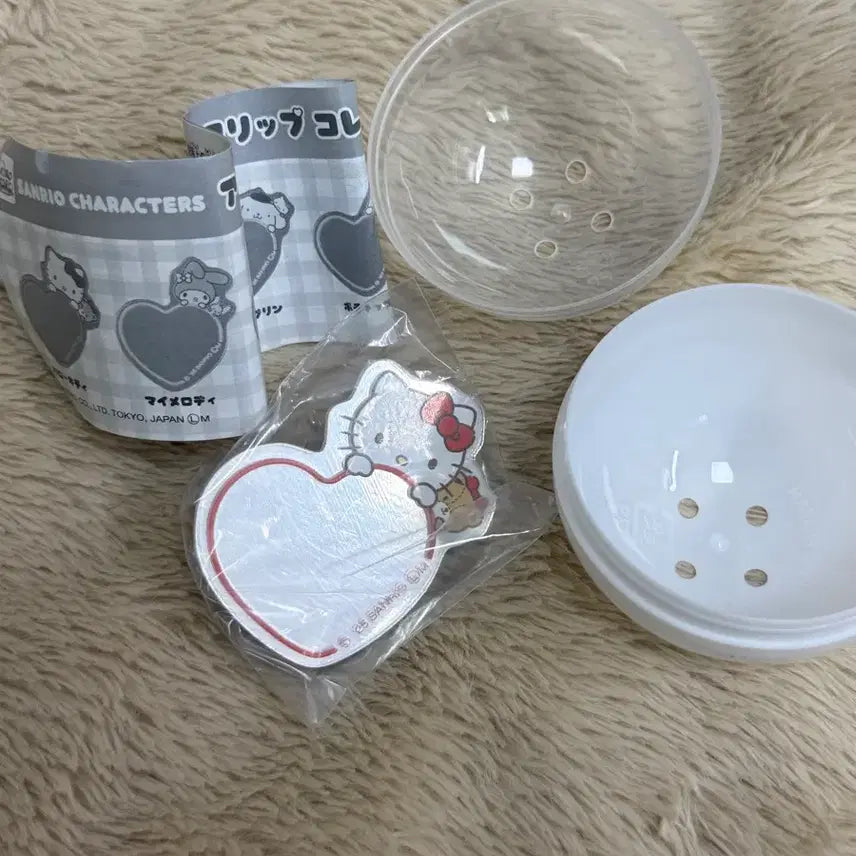 [BUNJANG] Sanrio Hello Kitty Mirror Clip Gacha (Sealed) / 산리오 거울클립 가챠 헬로키티 미개봉 판매