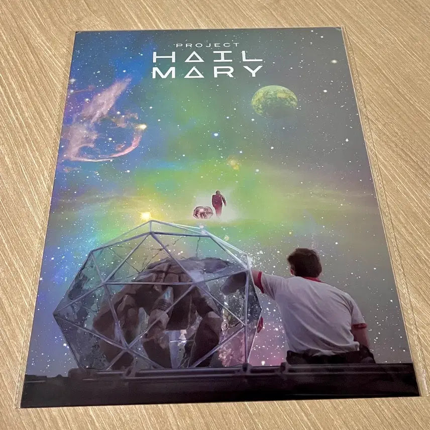 [BUNJANG] Project Hail Mary (Encore) Grace &amp; Rocky PET Poster / 프로젝트 헤일메리 (앵콜) 그레이스&amp;로키 PET 포스터 미개봉