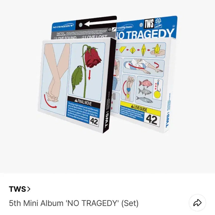 [BUNJANG] TWS NO TRAGEDY Album Set / TWS NO TRAGEDY 앨범 세트 배송비 포함