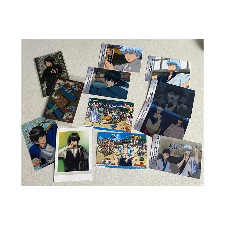 [BUNJANG] Gintama Card Merchandise Bundle (Gintoki, Hijikata, Shinpachi) / 은혼 카드 지류 굿즈 일괄 / 긴토키 히지카타 신파치