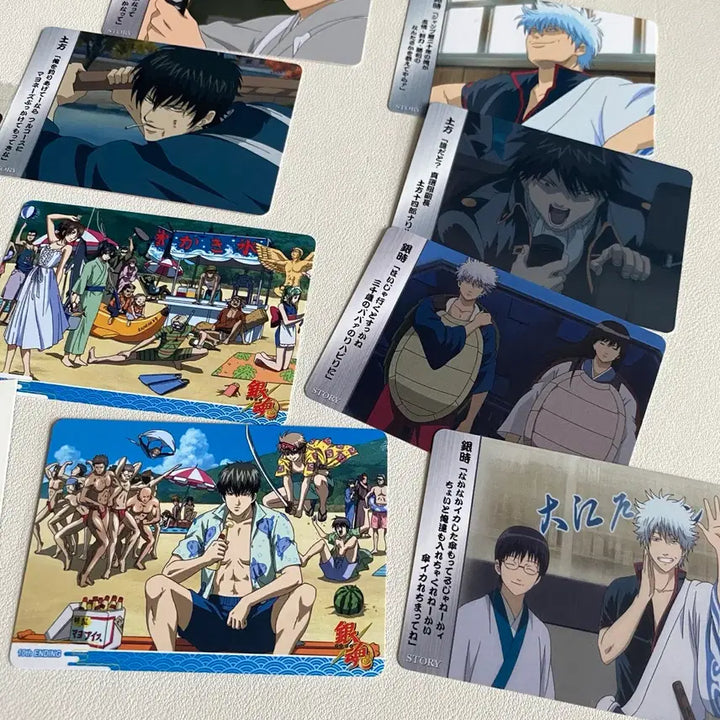 [BUNJANG] Gintama Card Merchandise Bundle (Gintoki, Hijikata, Shinpachi) / 은혼 카드 지류 굿즈 일괄 / 긴토키 히지카타 신파치