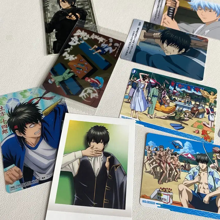 [BUNJANG] Gintama Card Merchandise Bundle (Gintoki, Hijikata, Shinpachi) / 은혼 카드 지류 굿즈 일괄 / 긴토키 히지카타 신파치