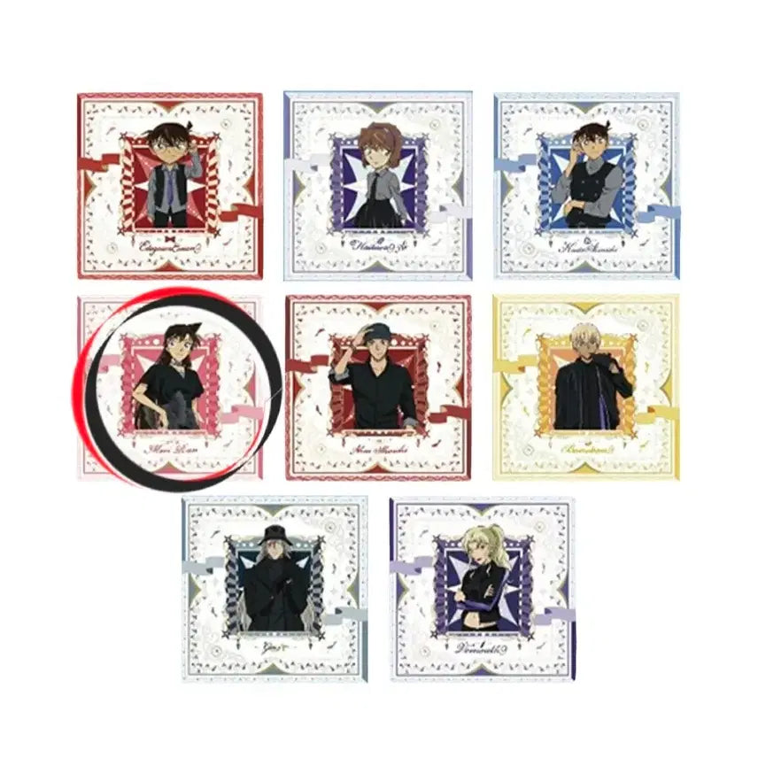 [BUNJANG] Detective Conan: Black Iron Submarine Goods Lottery Prize F Handkerchief / 명탐정 코난 흑철의 어영 쿠지