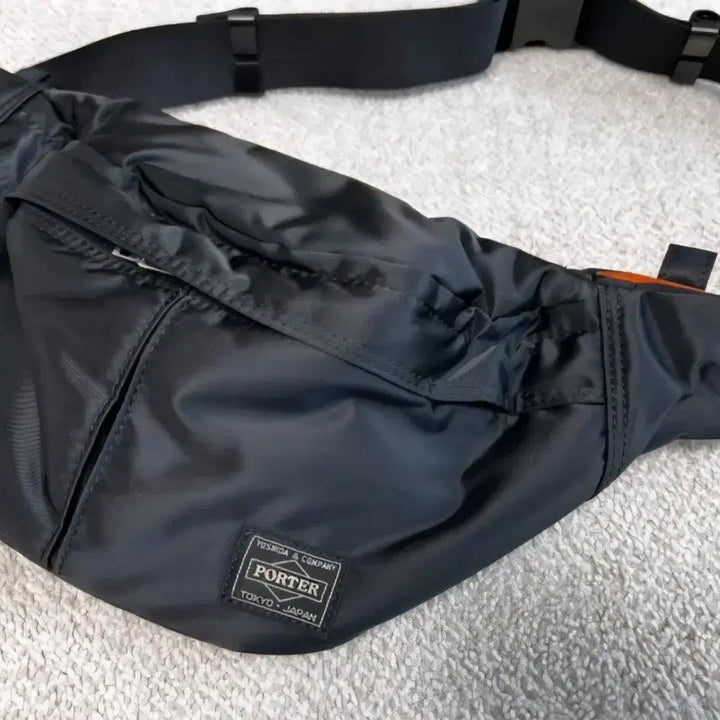 [BUNJANG] Porter Tanker Waist Bag Small Black (622-76629) / 크빠배/새제품)포터 탱커 웨이스트백 스몰(S) 블랙(622-76629)