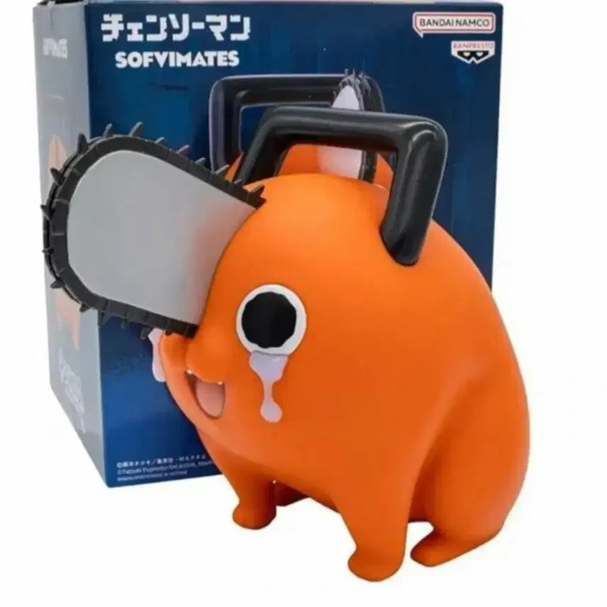 [BUNJANG] Banpresto Chainsaw Man Crying Pochita Big Sofubi Figure (Sealed) / 미개봉 반프레스토 체인소맨 우는 포치타 빅 소프비 피규어