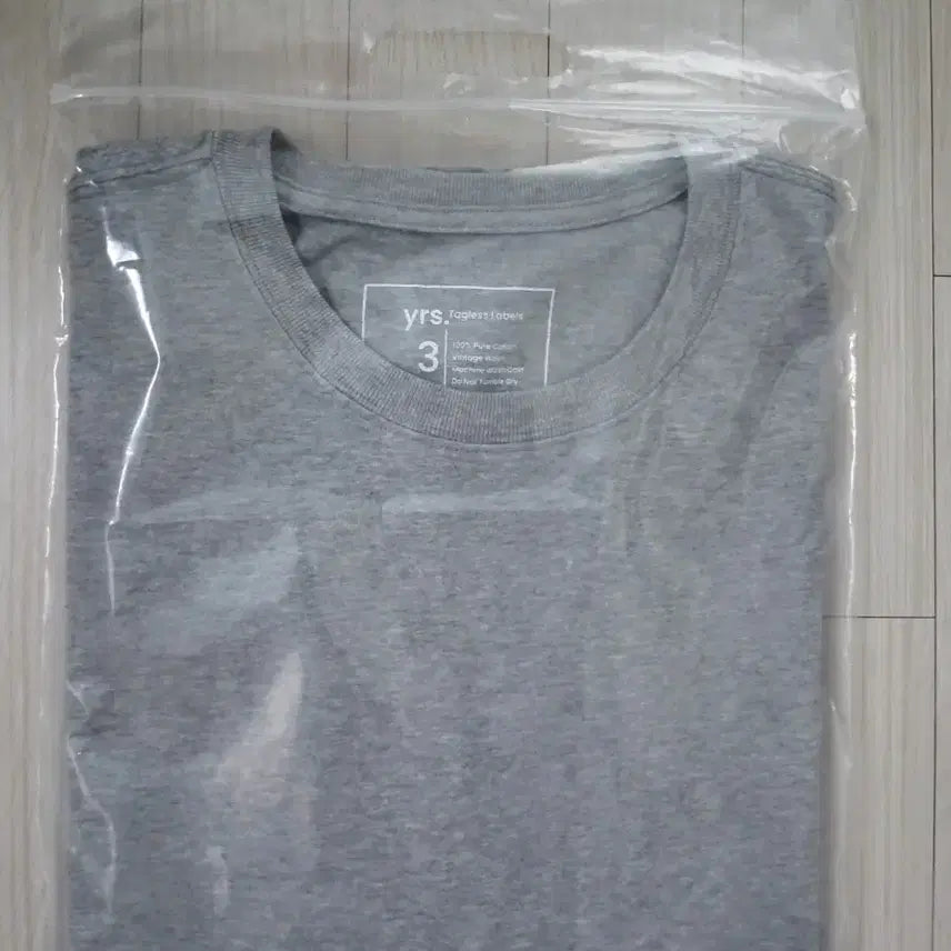 [BUNJANG] Years Ago Basic T-Shirt - Grey / Years Ago[3] 기본 반팔티ㅡ그레이