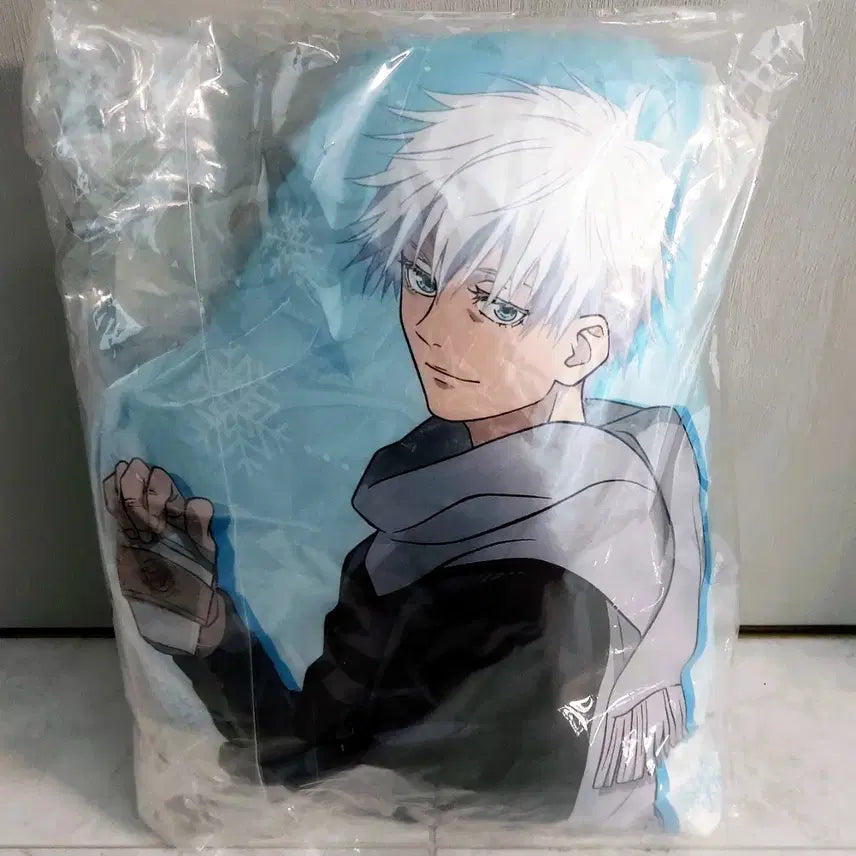 [BUNJANG] Jujutsu Kaisen Satoru Gojo Official Die-Cut Cushion (Sealed) / 주술회전 고죠 사토루 공식 다이컷 쿠션 미개봉