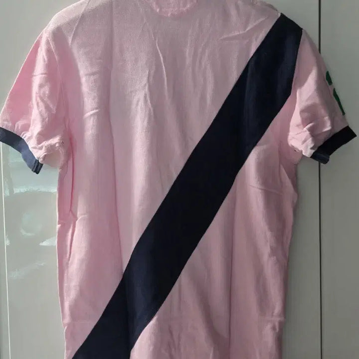 [BUNJANG] Polo Ralph Lauren Rugby T-Shirt Pink Size S / (새상품)폴로 랄프로렌 럭비 티셔츠 핑크 S
