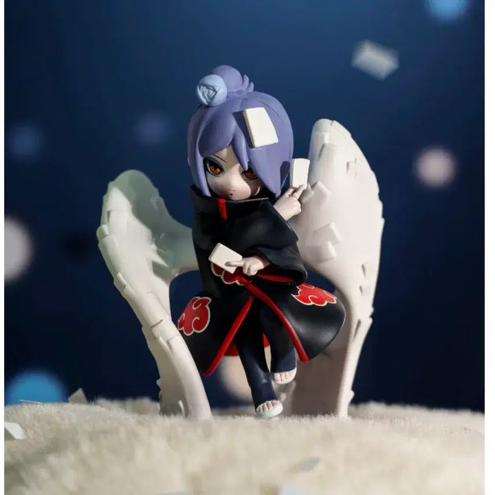 [BUNJANG] Pop Mart Naruto Shippuden Akatsuki Konan Action Figure (Sealed) / 미개봉 팝마트나루토 : 질풍전 시리즈 아카츠키 전투 편  KONAN