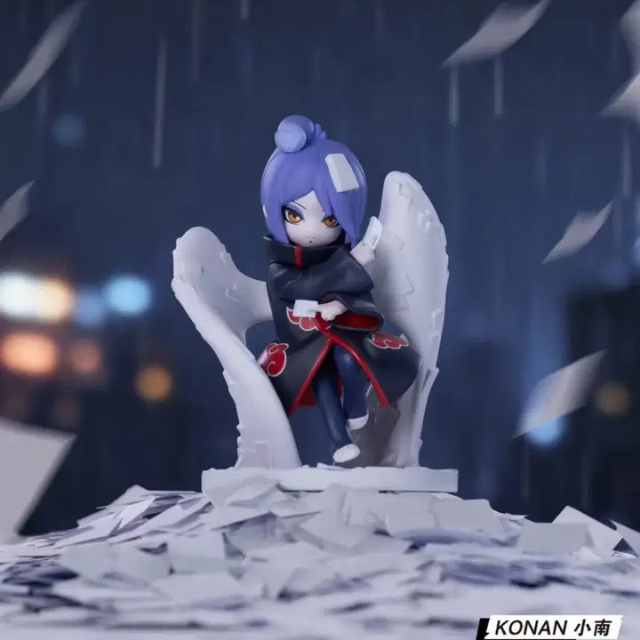 [BUNJANG] Pop Mart Naruto Shippuden Akatsuki Konan Action Figure (Sealed) / 미개봉 팝마트나루토 : 질풍전 시리즈 아카츠키 전투 편  KONAN