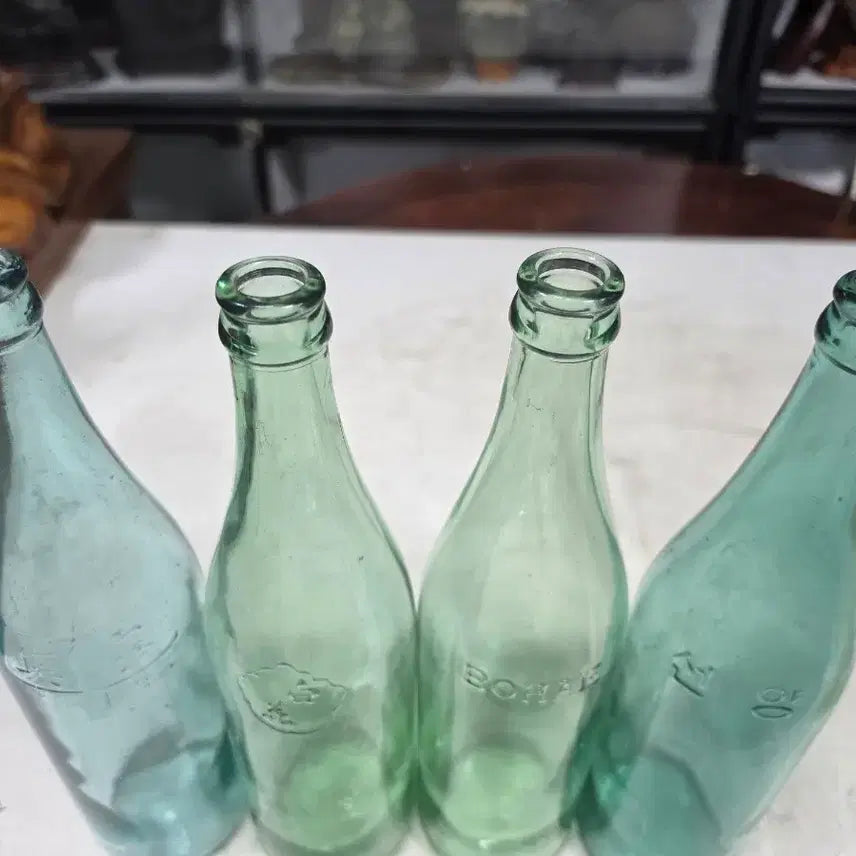 [BUNJANG] 4-Hop Embossed Glass Bottles (Soju Bottles) / 4홉 양각유리병/소주병