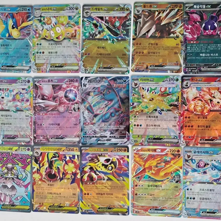 [BUNJANG] Pokemon TCG Bundle Set - EX, AR, SR, ACE, R Grade Cards / 포켓몬 카드 ex/ ar/ sr/ ace/ r등급 일괄 드려요