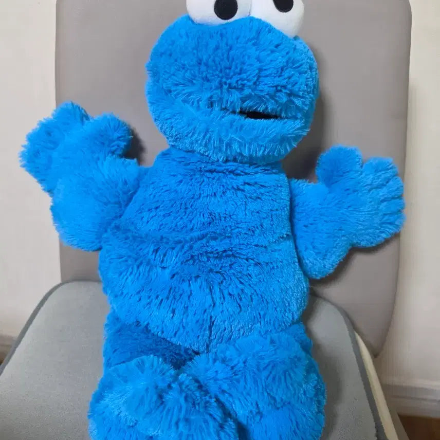 [BUNJANG] Sesame Street Cookie Monster Plush Doll Singapore Universal Studios Exclusive / 세서미스트리트 쿠키몬스터 봉제인형 싱가폴 유니버설스튜디오 구매