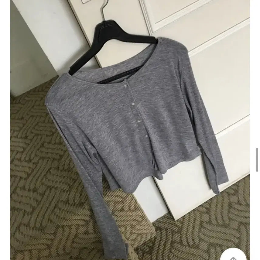 [BUNJANG] Looks You Soft Inner Knit Loose Fit Cardigan / 새상품 룩스유 여리 이너 니트 루즈핏 가디건