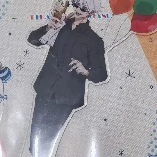[BUNJANG] Jujutsu Kaisen Satoru Gojo Amusement Park Acrylic Stand / 고죠 요미우리 아크릴 스탠드