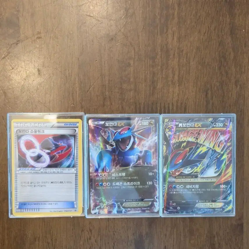 [BUNJANG] Pokemon EX Mega-Brahman EX Brahman Soul Link Card Set / 보만다ex, 메가보만다ex, 보만다 소울링크