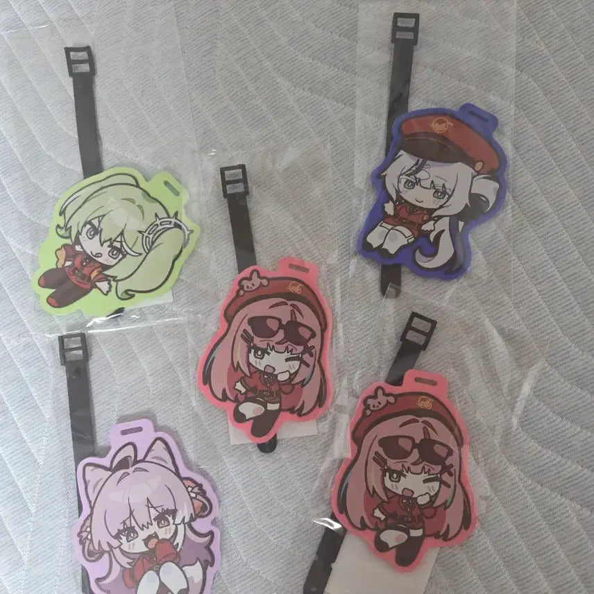 [BUNJANG] Stellive Terminal 5 Silicone Companion Name Tag / 스텔라이브 터미널5 실리콘 동행 네임텍