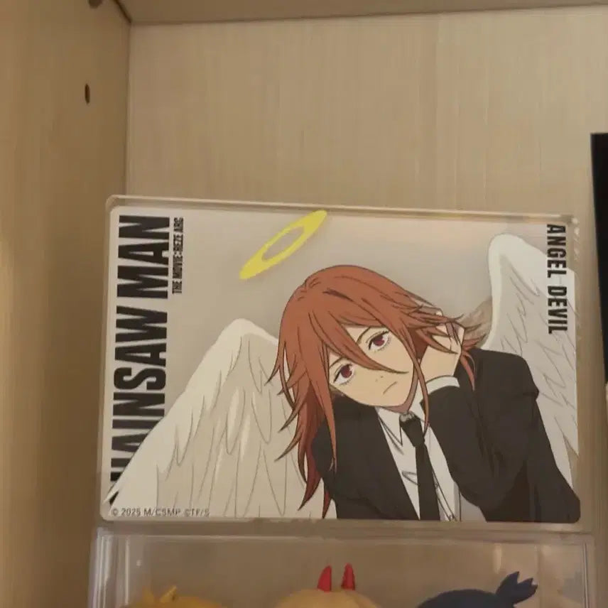 [BUNJANG] Chainsaw Man Aki Hayakawa Angel Devil Onemutan Acrylic Standee Manju Rubber Strap / 체인소맨 천사의악마 아키 치미케모 오네무탄 피규어 아크릴 만쥬 러버스트랩