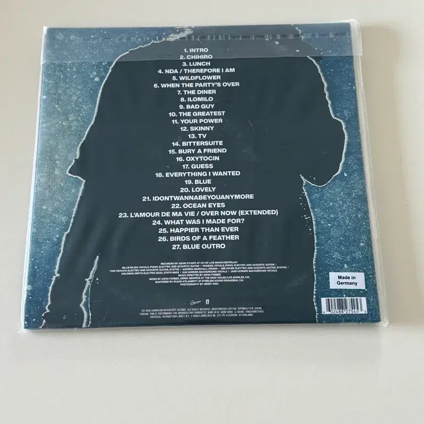 [BUNJANG] Billie Eilish HIT ME HARD AND SOFT: THE TOUR (LIVE) Limited Edition 3xLP Vinyl (Sealed) / 빌리 아일리시 투어 라이브 LP(미개봉 한정판)
