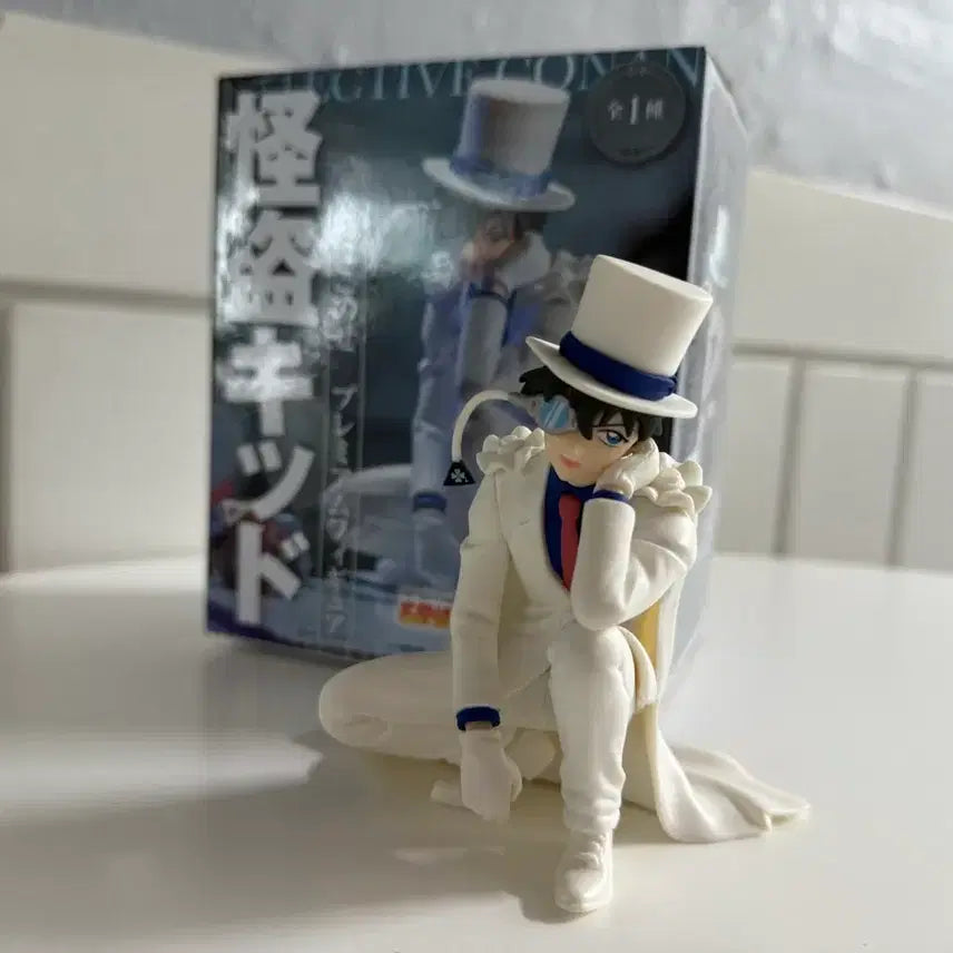 [BUNJANG] Detective Conan Kaito Kid Chokonose Noodle Stopper Figure / 명탐정 코난 괴도키드 쵸코노세 누들스토어피규어