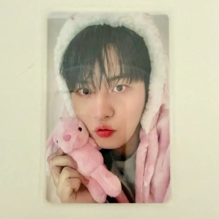 [BUNJANG] ATEEZ Jongho HelloLive Bunny Blanket Photocard / 에이티즈 종호 헬로라이브 토끼담요 포카