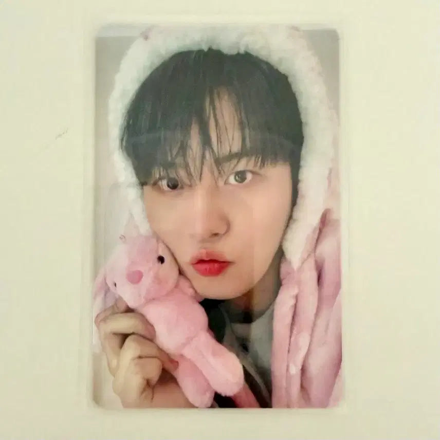 [BUNJANG] ATEEZ Jongho HelloLive Bunny Blanket Photocard / 에이티즈 종호 헬로라이브 토끼담요 포카