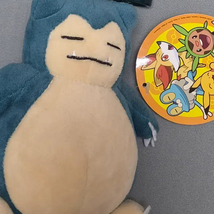 [BUNJANG] Pokemon Snorlax Plush Keychain / 포켓몬 잠만보 인형 키링 포켓몬스터