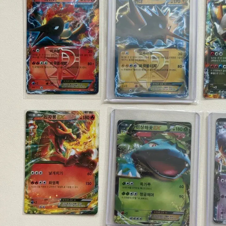 [BUNJANG] Pokemon Classic M EX Trading Card Set (BW, XY, CP) - 18 Types / 포켓몬 고전 카드 M EX 모음 (bw, xy, cp) 18종 처분
