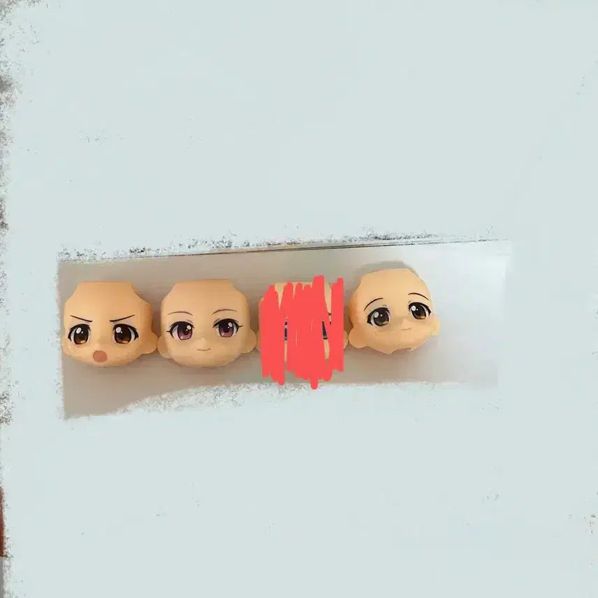 [BUNJANG] Nendoroid Face Parts Bundle Set (3 Pieces) / 일괄)넨도로이드 페이스 얼굴 파츠 3개