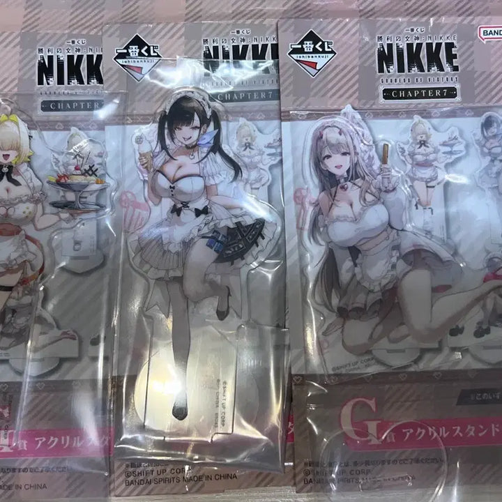 [BUNJANG] Nikke: Goddess of Victory Chapter 7 G Prize Set / 니케 챕터7 G 3종