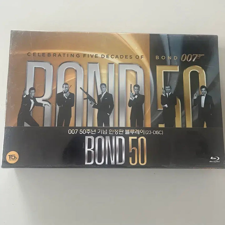 [BUNJANG] James Bond 007 50th Anniversary Limited Edition Blu-ray Set / 007 제임스본드 50주년 블루레이 한정판