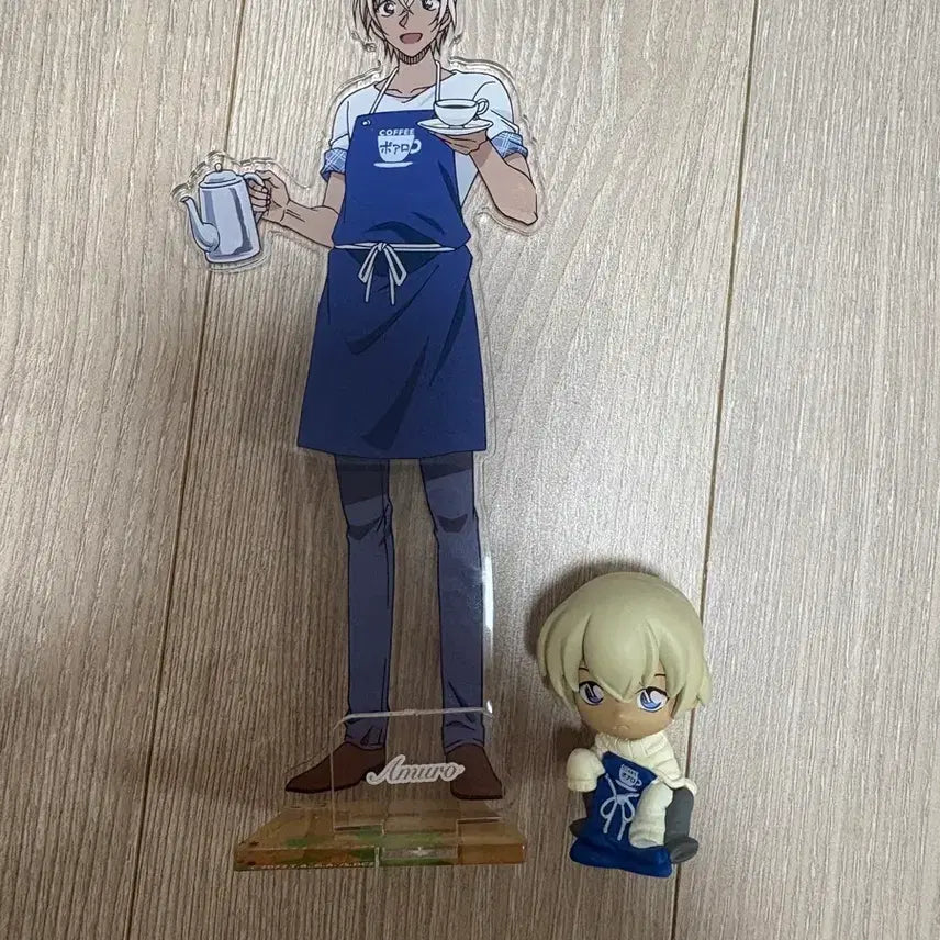 [BUNJANG] Detective Conan Amuro "Chijimase" Figure &amp; Acrylic Stand Bundle Set / 명탐정코난 아무로 치지마세 피규어 아크릴스탠드 누이 등 일괄
