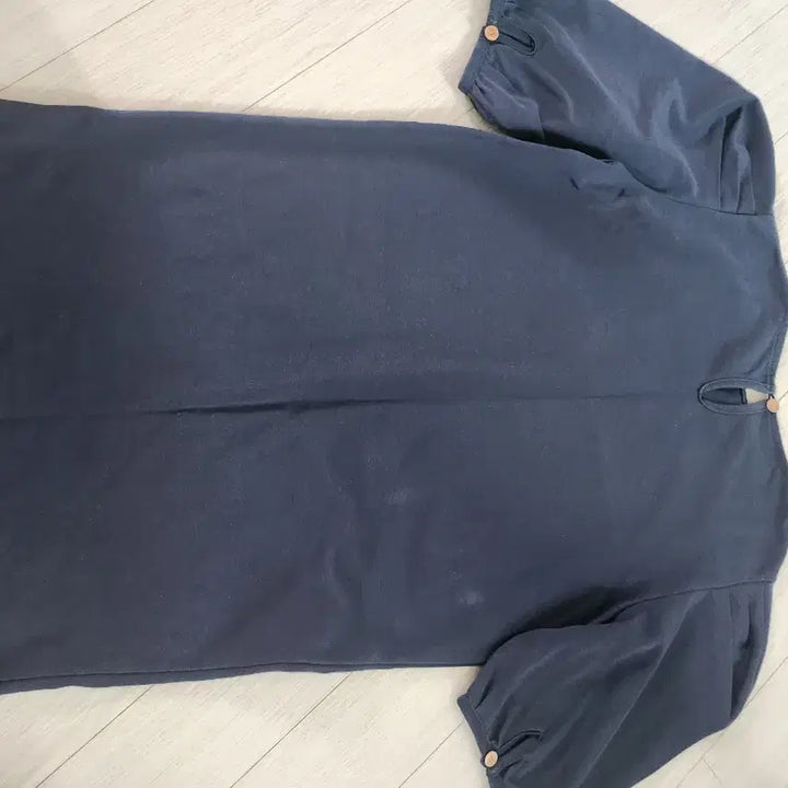 [BUNJANG] Limitte Doudou Koala Print Short-Sleeve Dress / 리미떼두두 코알라 프린팅 네이비 반팔 원피스