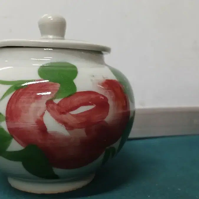 [BUNJANG] Peony Motif Altanji Vase / 목단알단지