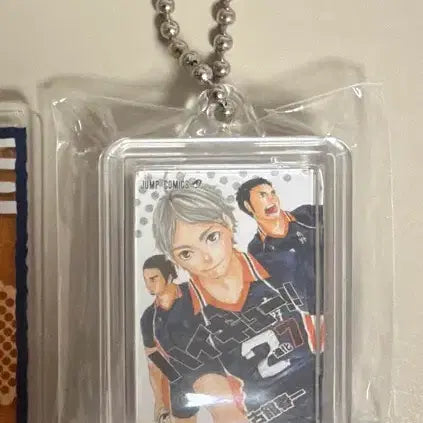 [BUNJANG] Haikyuu Sugawara Comic Charm Acrylic Keyring Vol. 7 / 하이큐 스가와라 코믹챰 7권 아크릴 키링