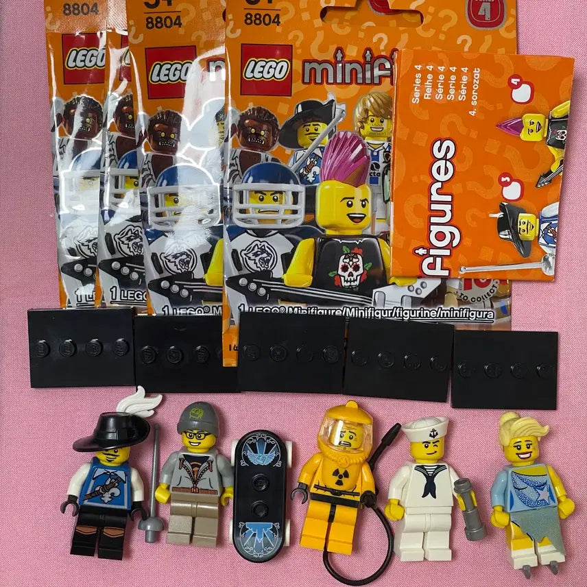 [BUNJANG] Lego Minifigures Series 4 8804 Musketeer / 레고 미니피규어4 8804 3 머스킷 총병