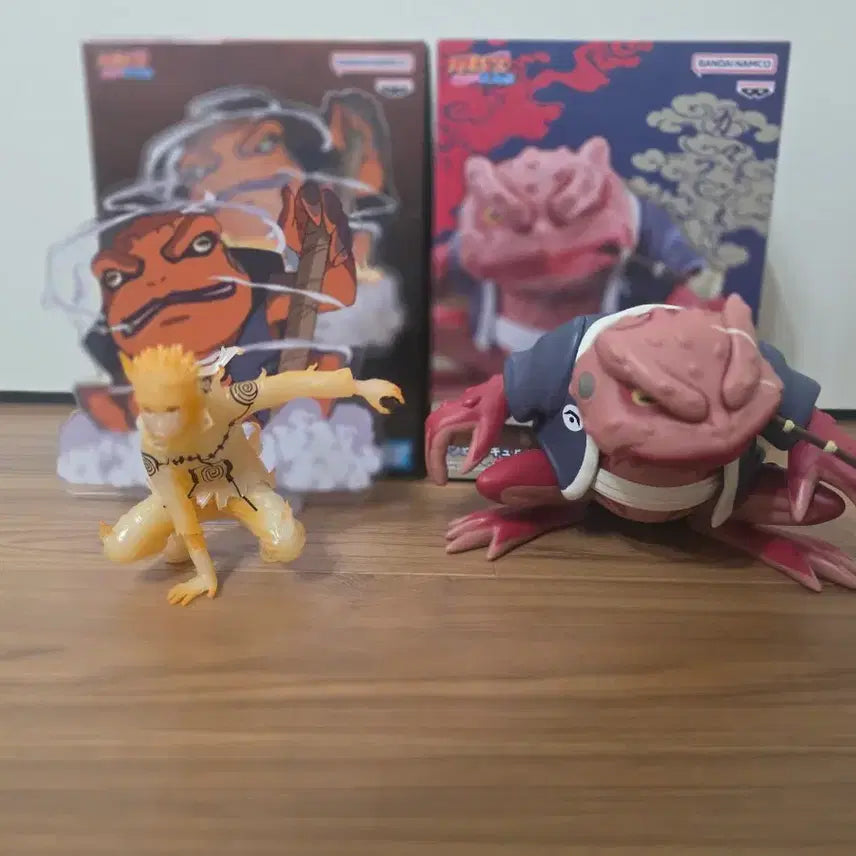 [BUNJANG] Naruto Summoning Panel Figure &amp; Gamabunta Bundle / 나루토 가마분타 소환술 피규어 일괄