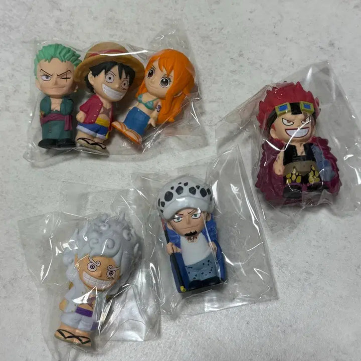 [BUNJANG] Bandai One Piece Soft Vinyl Figure Set / 반다이 원피스 소프비 피규어 세트