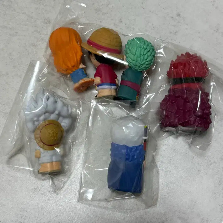[BUNJANG] Bandai One Piece Soft Vinyl Figure Set / 반다이 원피스 소프비 피규어 세트